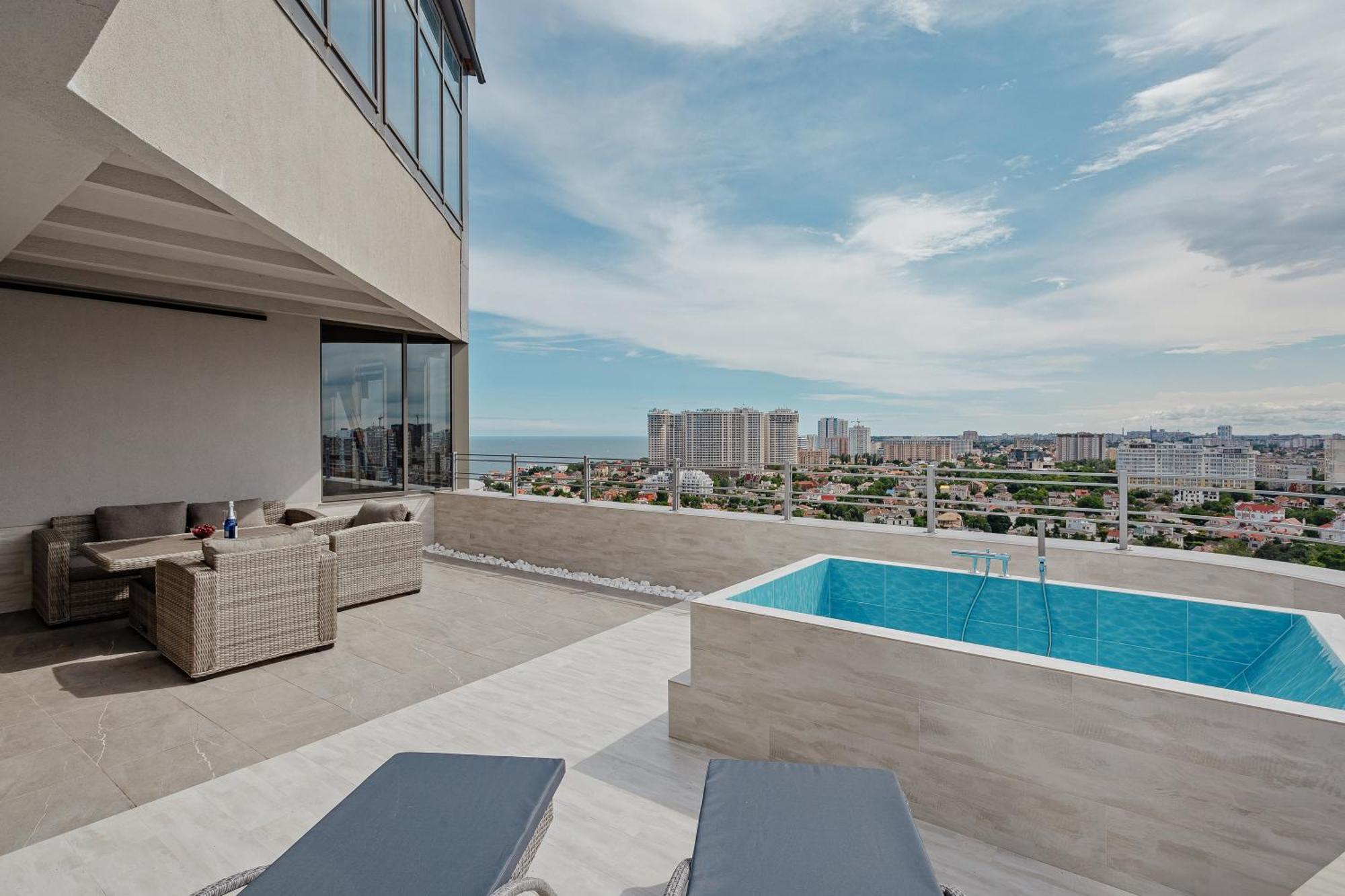 Plaza Arcadia Apartments Odessa Quarto foto